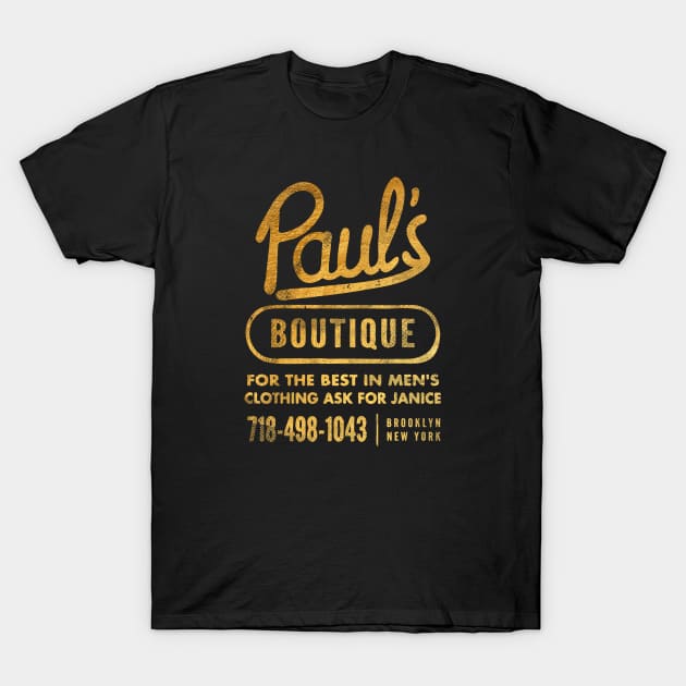 Beastie Paul's GOld T-Shirt by cobaterus